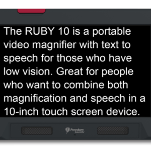 RUBY 10 with Speech
